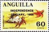 [Number 17-31 Overprinted "INDEPENDENCE JANUARY, 1969", type M1]