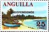 [Number 17-31 Overprinted "INDEPENDENCE JANUARY, 1969", type K1]