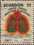 [Airmail - The 3rd Bolivarian Pneumological Seminar, type BLQ]