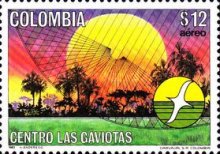 [Airmail - Las Gaviotas Ecological Centre, type AYH]