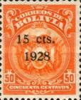 [Coat of Arms Stamps Surcharged, type AU51]
