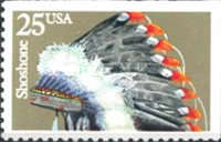 [Indian Headdresses Booklet Issue, type BUA]