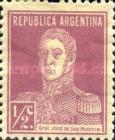 [Definitive Issues - General San Martin, with Period after Value, type CU]
