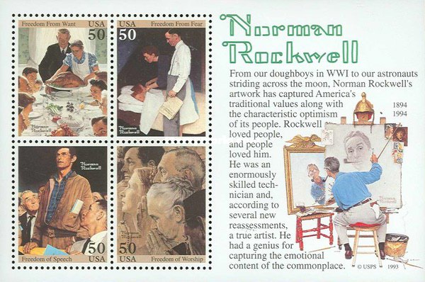 [Norman Rockwell - Four Freedoms, type ]