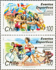 [The 11th Pan-American Games, Havana, type ASM]