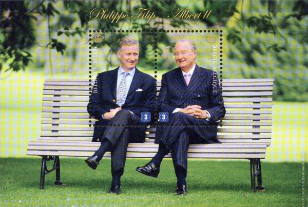 [King Philippe and King Albert II, type ]