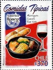[America UPAEP Issue - Typical Meals, type CKN]