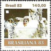 [International Stamp Exhibition "Brasiliana 83" - Rio de Janeiro, Brazil - Carnival, type BUT]