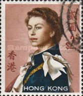 [Queen Elizabeth II - Watermarked Upright, type XAL2]