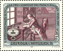 [The 8th International Engravers' and Flexographers' Convention in Vienna June 17-21 1987, type BBY]