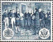 [The 150th anniversary of the Gent Peace Treaty between U.S.A and England, type ADD]