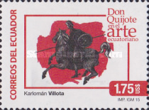 [Paintings - Don Quijote in the Ecuadorian Art, type EIH]
