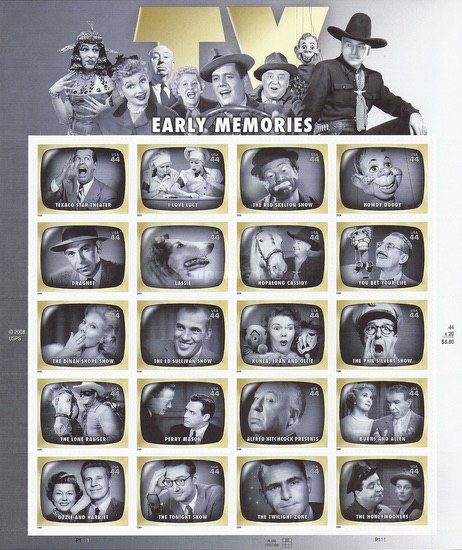 [Early TV Memories - Self-Adhesive Stamps, type ]