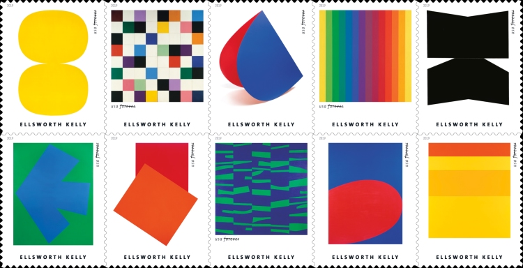 [Art by Ellsworth Kelly, 1923-2015, type ]