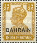 [Postage Stamps of India Overprinted "BAHRAIN", type D4]