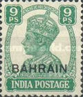 [Postage Stamps of India Overprinted "BAHRAIN", type D2]