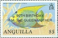 [Number 826-829 Overprinted, type AEG1]