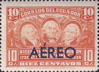 [Airmail - Issues of 1936 Overprinted "AEREO", type KG]