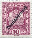 [Stamps of 1916-1917 Overprinted "Deutschösterreich", type AW3]