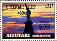 [Hurricane Relief Fund - Issues of 1986  Overprinted "HURRICANE RELIEF" and Surcharged +50c, type NH2]