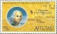 [The 200th Anniversary of the Discovery of Aitutaki by Captain Bligh, type OE]