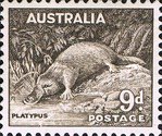 [Stamps of 1937 & 1949 without Watermark, type AE2]