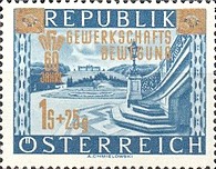 [The 60th Anniversary of the Austrian Trade Union Movement, type SV]