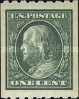[Benjamin Franklin & George Washington - Coil Stamps, type DV9]