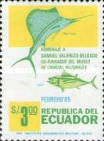 [Samuel Valarezo Delgado, Ornithologist and Former Director of Posts, type BUI]