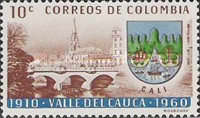 [The 50th Anniversary of Valle del Cauca, type ABF]