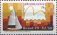 [The 3rd Anniversary of the World Thematic Stamp Exhibition "Brasiliana 79" - Sailboats, Brazil, type BLK]