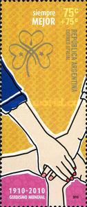 [The 200th Anniversary of the Girl Guides and Girl Scouts Association, type DMA]