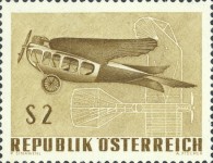 [Airplanes - International Airmail Exhibition (IFA) Vienna 1968, type AEH]
