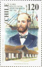[The 150th Anniversary of the Birth of Captain Arturo Prat Chacon, 1848-1879, type BHI]