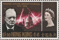 [Winston Churchill Commemoration, 1874-1965, type AV]