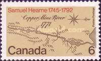 [The 200th Anniversary of Samuel Hearne's Expedition to the Coppermine River, type OB]