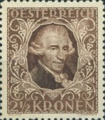 [Austrian Composers - Charity Stamps, type BK1]