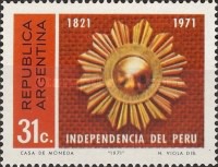 [The 150th Anniversary of the Peruvian Independence, type ADY]
