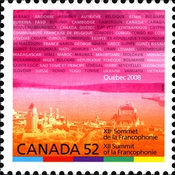 [The 12th Summit of La Francophonie, type CRD]