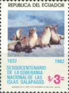 [The 150th Anniversary of Ecuadorian Rule over Galapagos Islands and the 100th Anniversary of the Death of Charles Darwin, Evolutionary Biologist, 1809-1882, type BST]