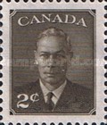 [King George VI As Previous Without Inscription "POSTES POSTAGE", type EP]