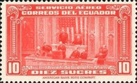 [Airmail - President's Visit to Washington, type QE]
