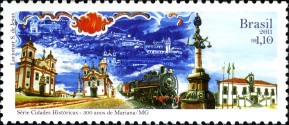 [The 300th Anniversary of the City of Mariana - State of Minas, type EJH]