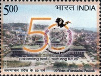 [The 50th Anniversary of the Arunachal Pradesh Statehood, type EYU]