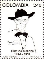 [The 100th Anniversary of the Birth of Ricardo Rendon, Painter, 1894-1931, type BLA]