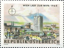 [Vienna Invites for WIPA 1965, type AAP]