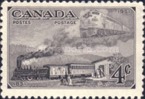 [The 100th Anniversary of Canadian Stamps, type EY]