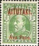 [Stamp of New Zealand Overprinted in Red or Blue, type G]