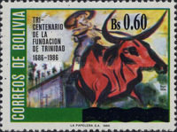 [Stamps of 1975-1996 Surcharged, type ACL1]