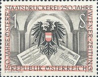 [The 150th Anniversary of the Austrian State Printing Works, type TX]